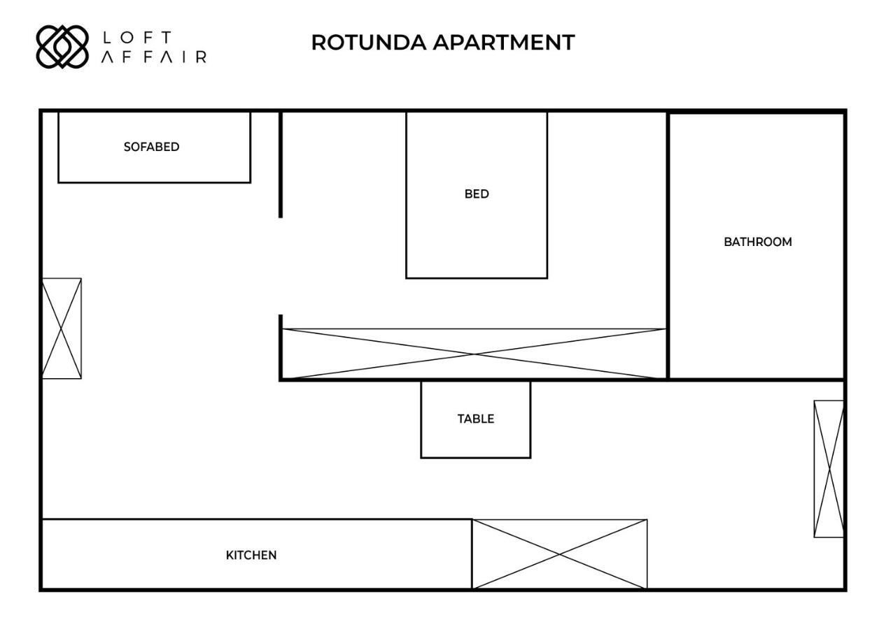 Rotunda Apartment - Loftaffair Krakow Bagian luar foto